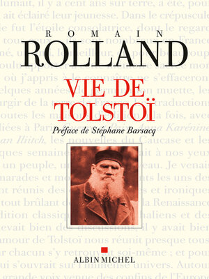cover image of Vie de Tolstoï